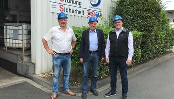 v.l.n.r.: Bernd Dorlöchter, Rainer Deppe, Guido Schmidt