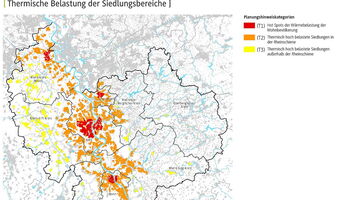 Interaktive Karte der regionalen Klimawandelvorsorgestrategie