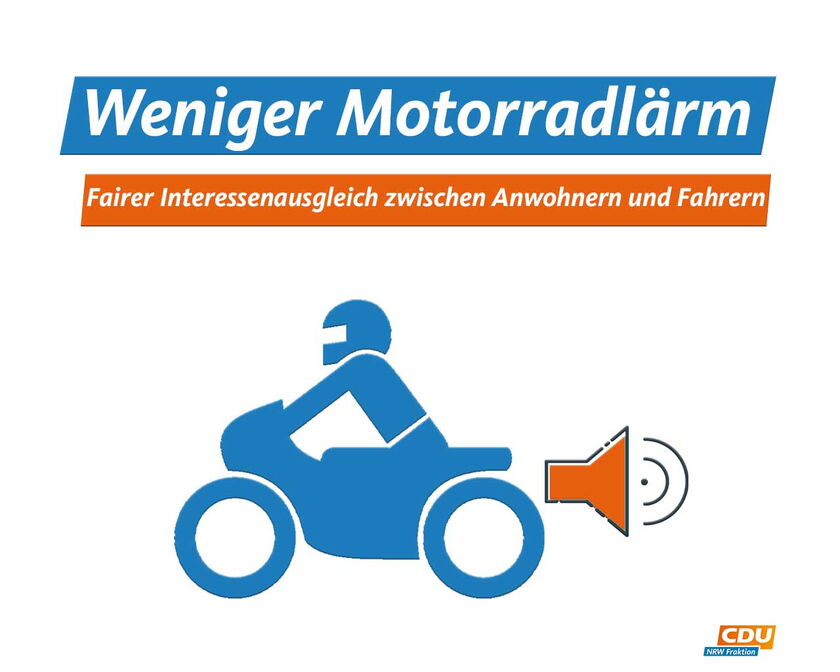 Grafik: Weniger Motorradlärm