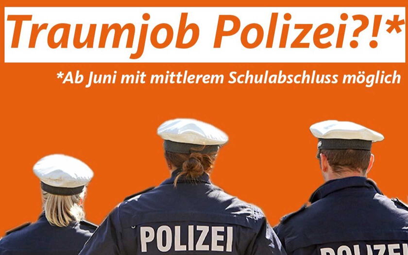 Grafik: Traumjob Polizei