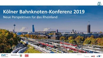 Kölner Bahnknoten-Konferenz 2019 - Titelbild