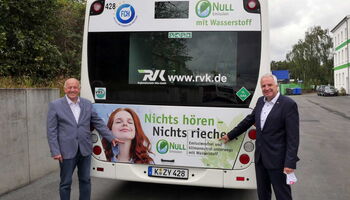 Eugen Puderbach (Geschäftsführer RVK) und Rainer Deppe MdL