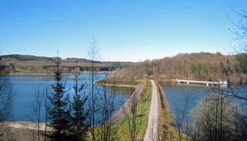 Vorsperre der Großen Dhünntalsperre - Foto: Pingsjong - Pingsjong, GFDL