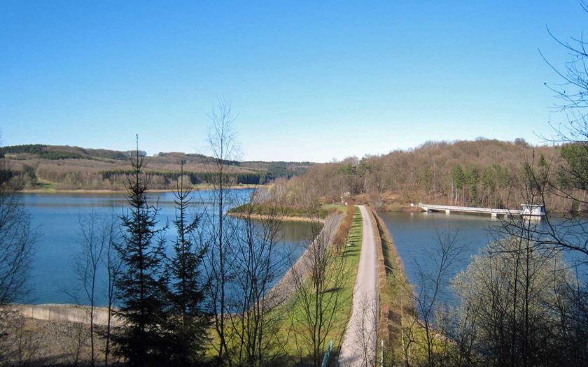 Vorsperre der Großen Dhünntalsperre - Foto: Pingsjong - Pingsjong, GFDL