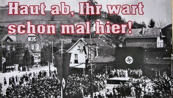 Bahnhofplatz Overath 1934