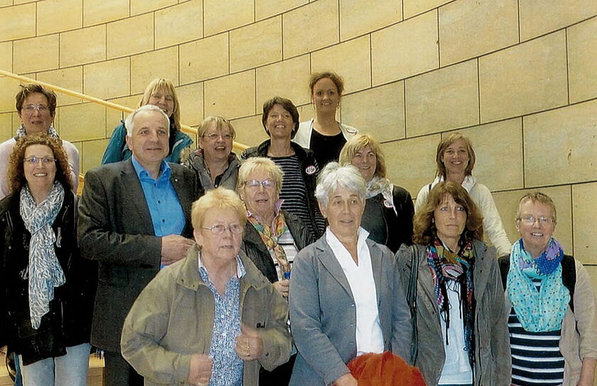 Katholische Frauengemeinschaft aus Overath zu Besuch im Landtag
