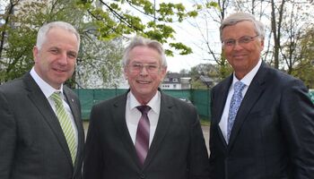 v.l.n.r.: Rainer Deppe, Holger Müller und Wolfgang Bosbach