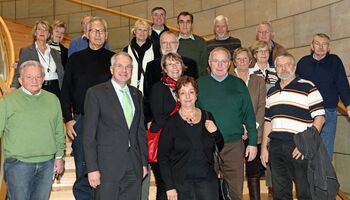 Dorfgemeinschaft Osenau (Odenthal) zu Gast bei Rainer Deppe MdL im Landtag.