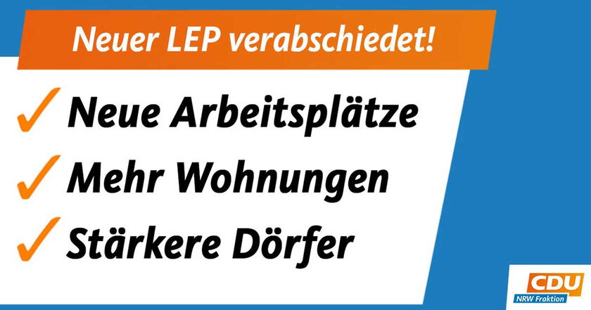 Grafik zum Neuer LEP verabschiedet